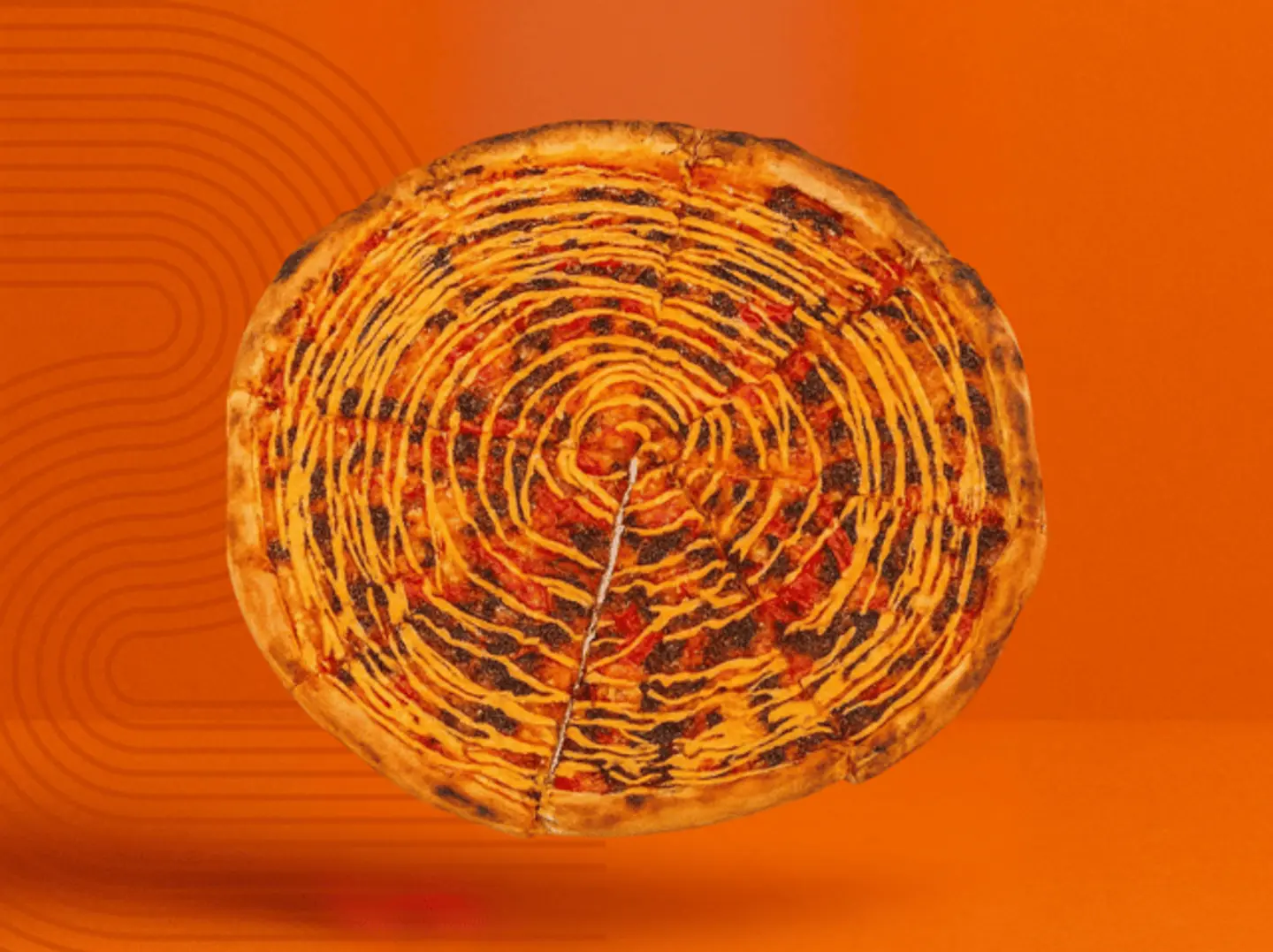 البا سموك بيتزا ١٣-انش