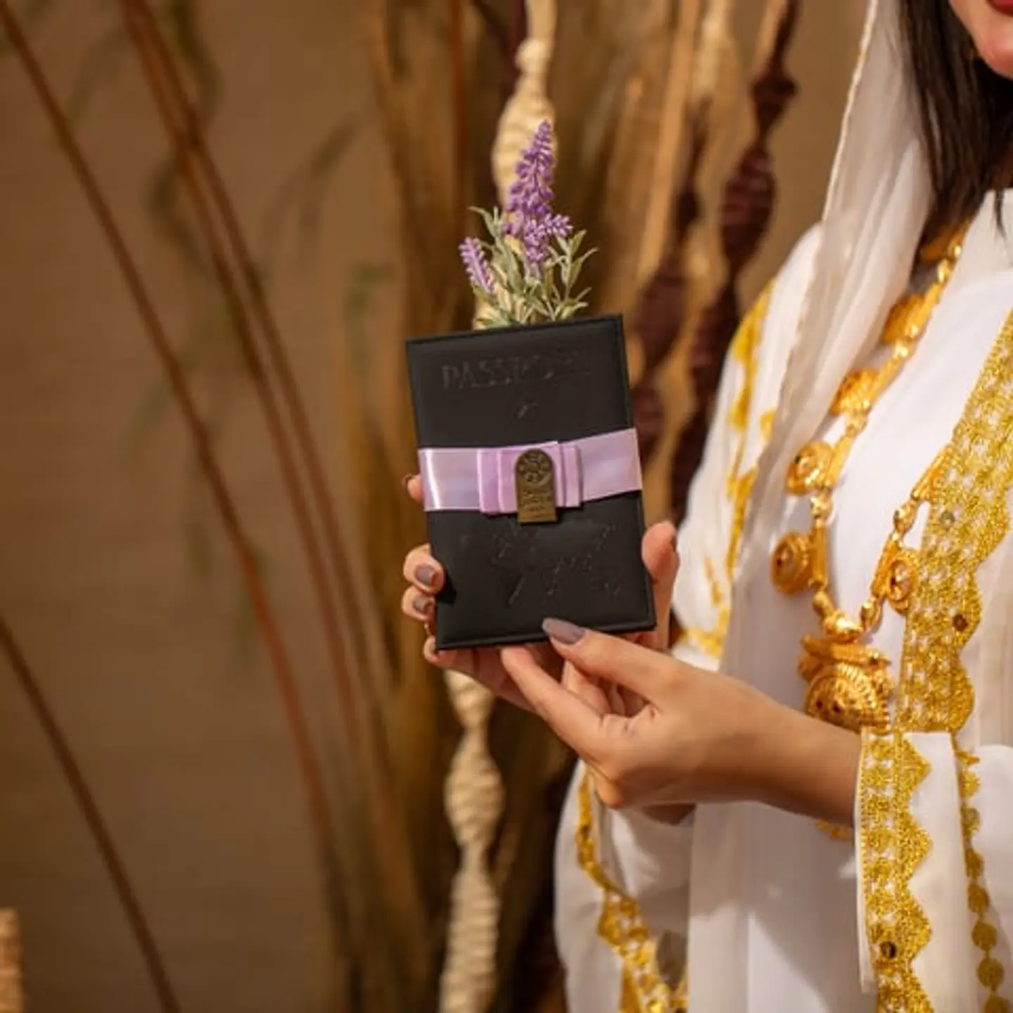 محفظة جواز يوم التأسيس