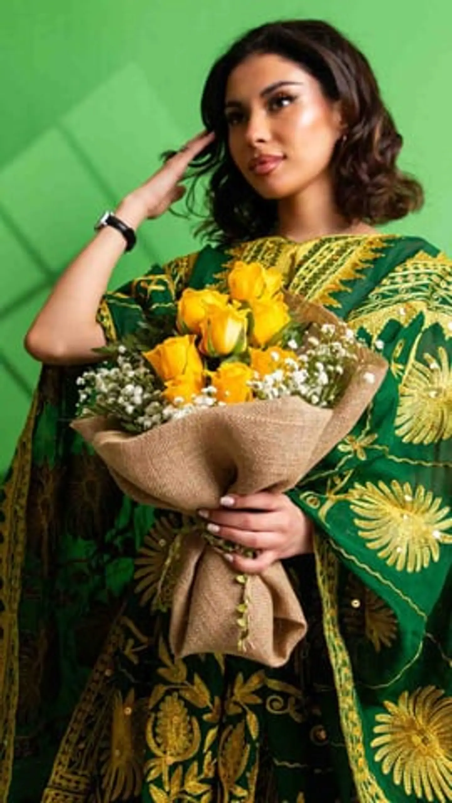 Fine Jute Bouquet