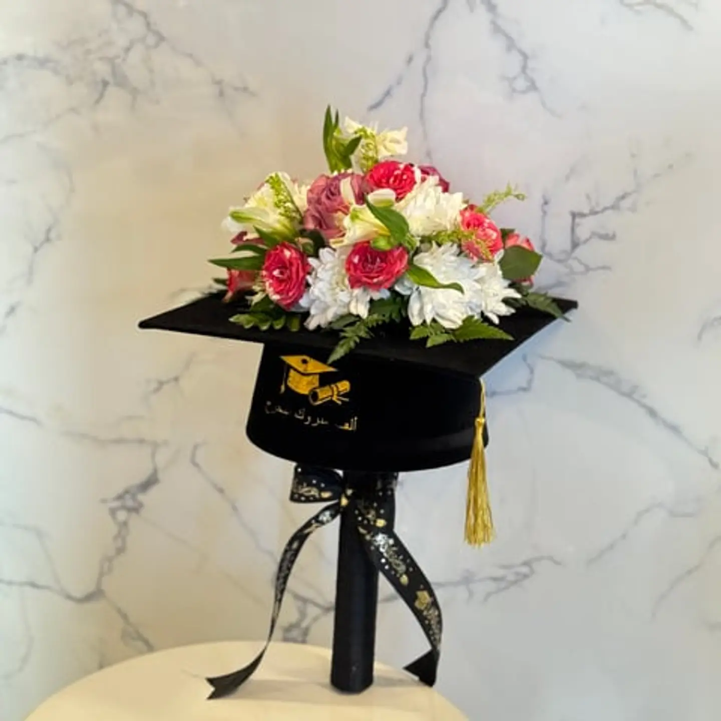 Luxury Graduation Cap Flower Bouquet