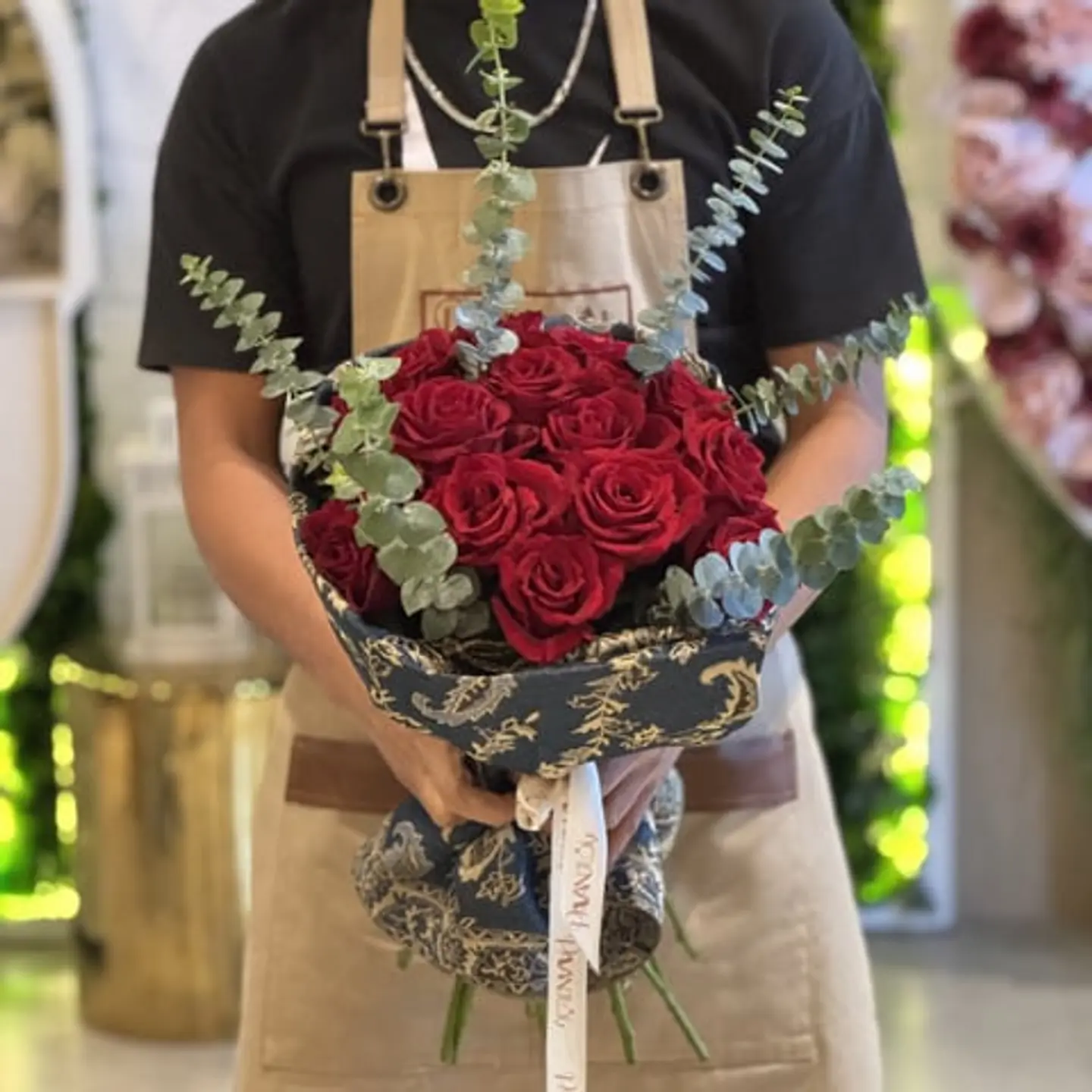 Cashmere Shawl Bouquet