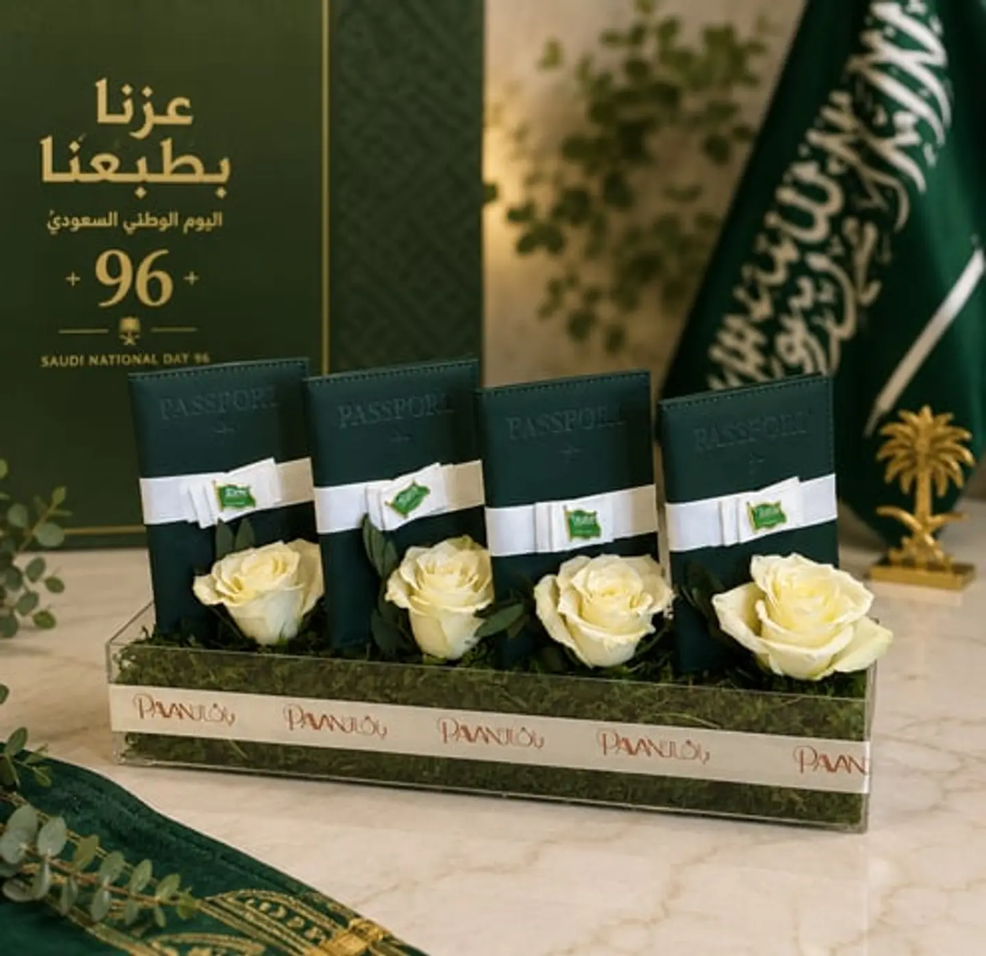 مجموعة توزيعات محفظة الجواز