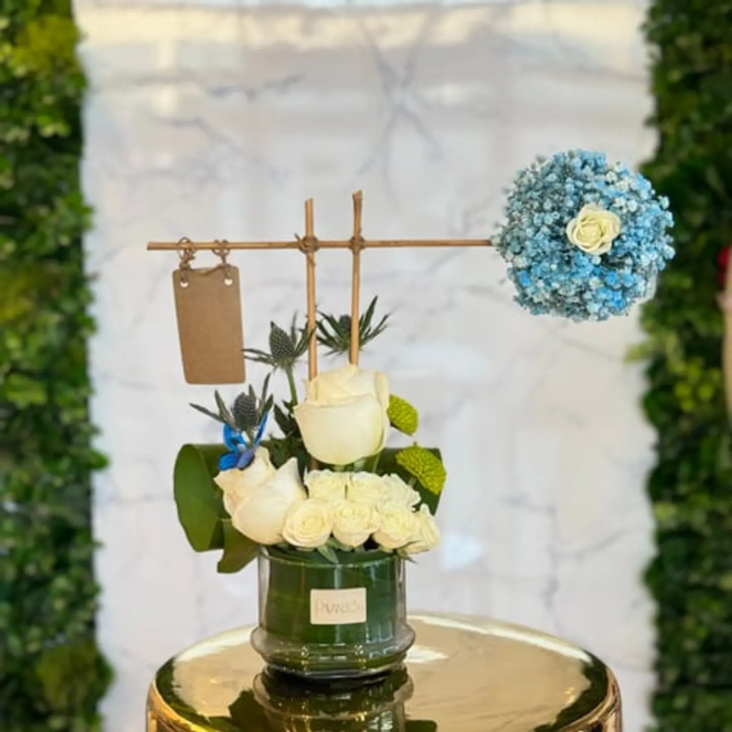 Flowers Gift Blue