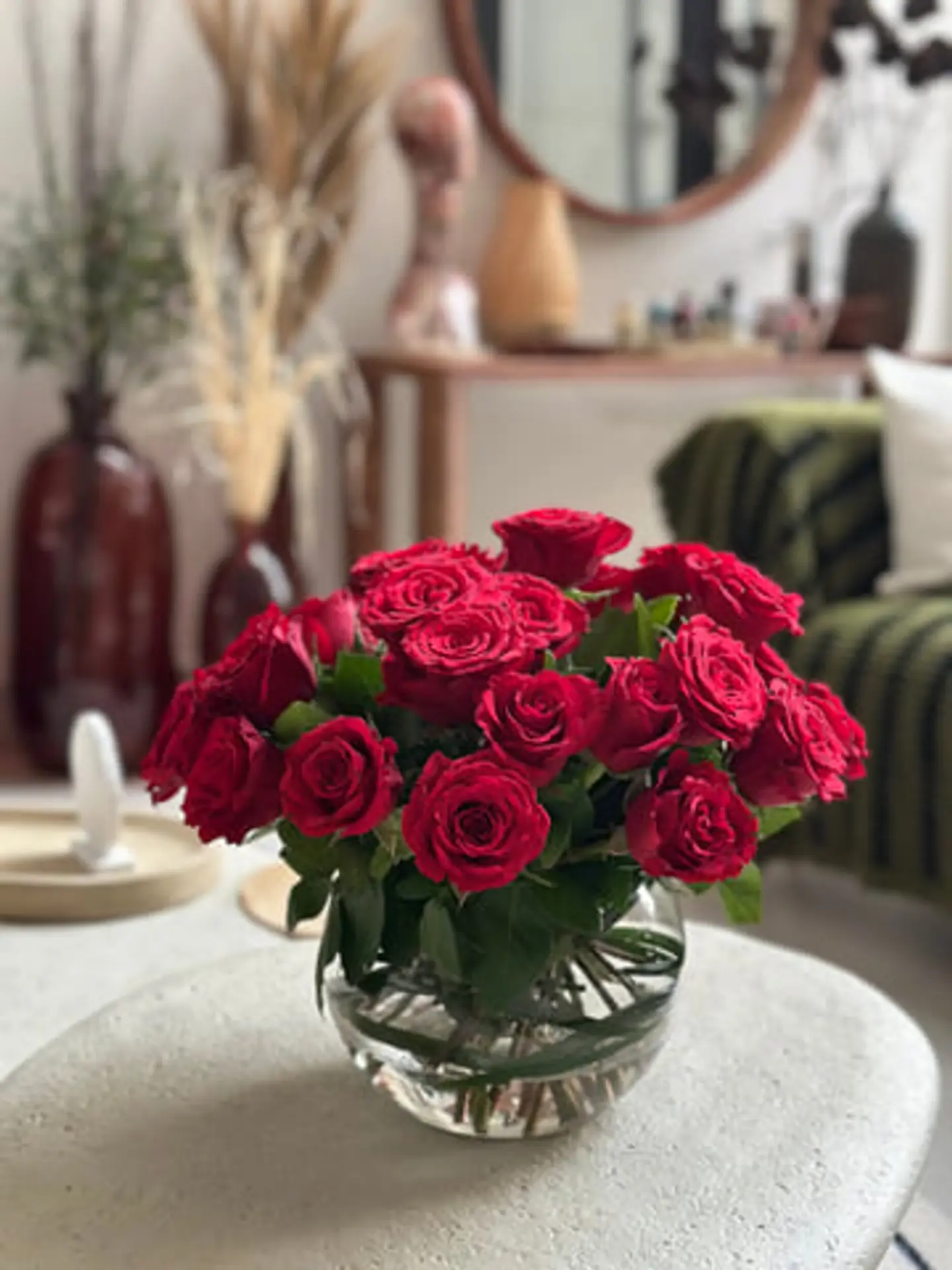 الفازة الدائرية الحمراء
