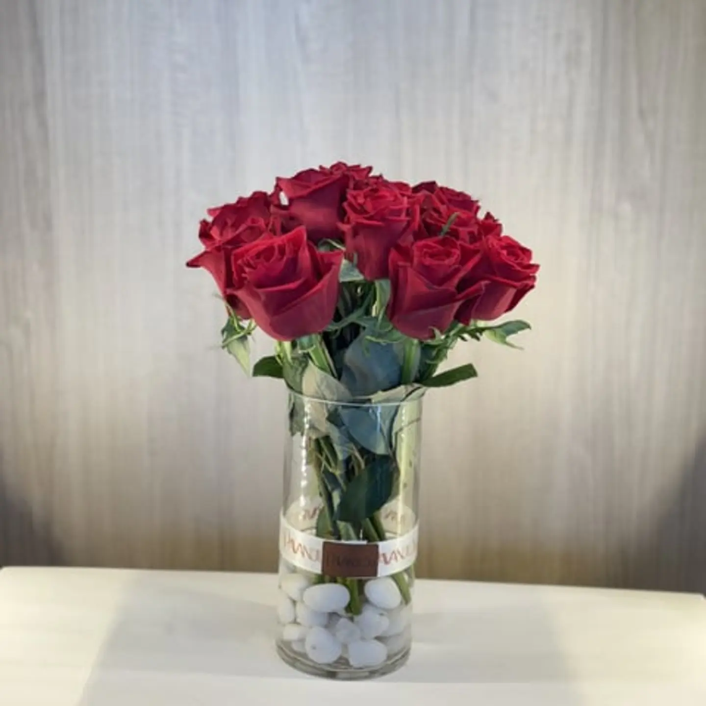 Red Vase
