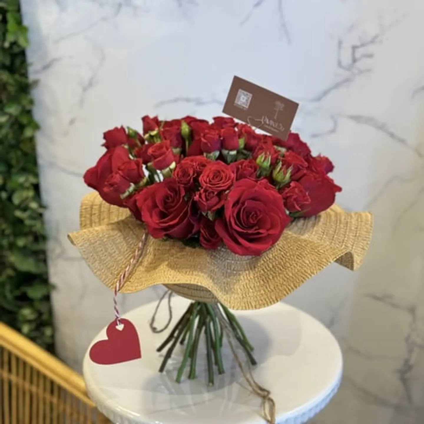 Red Hat Rose Bouquet