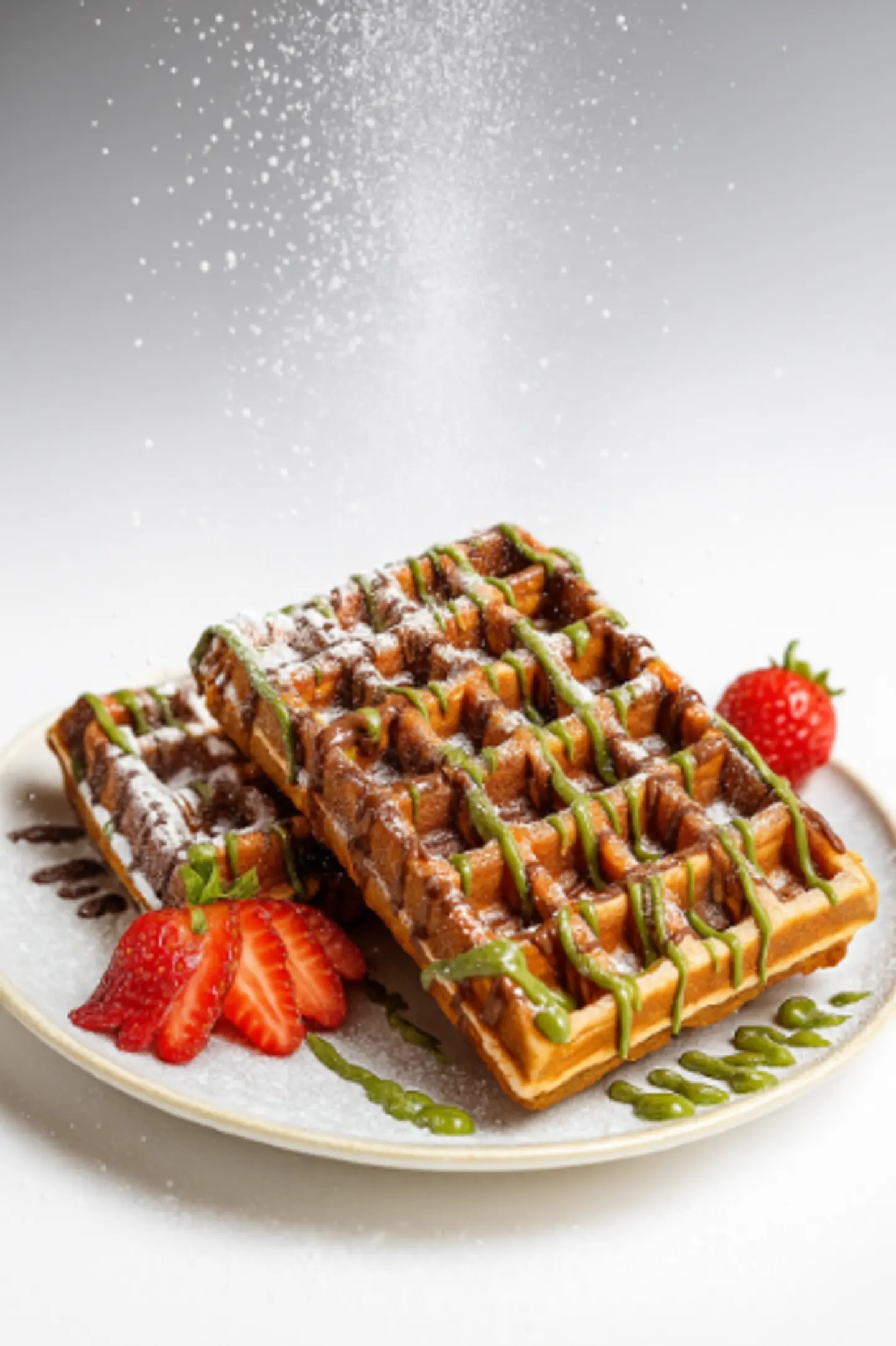 وافل الفواكه