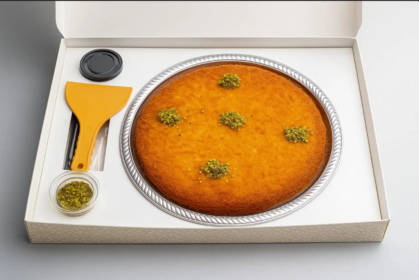 كنافة بالقشطة