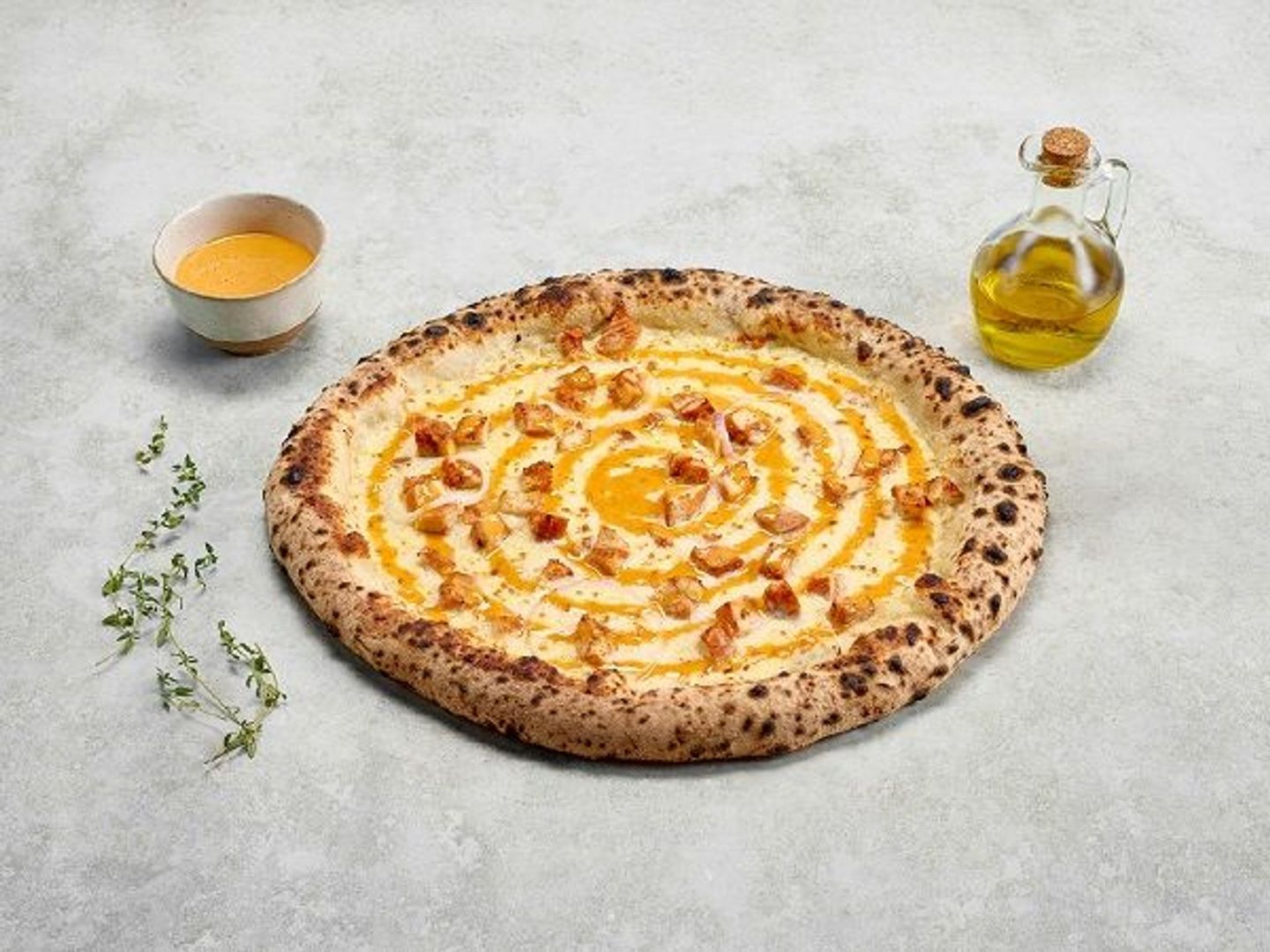 Dynamite Chicken Pizza