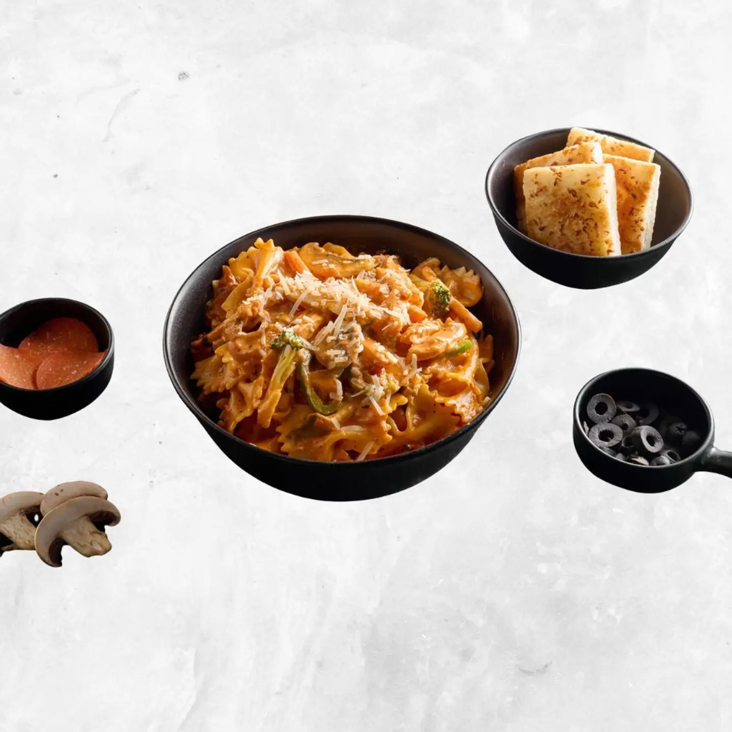 مكرونة الدجاج