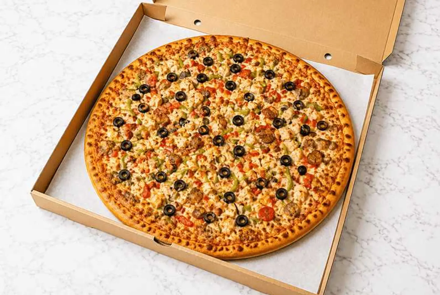 Meat Veggie Pizza S