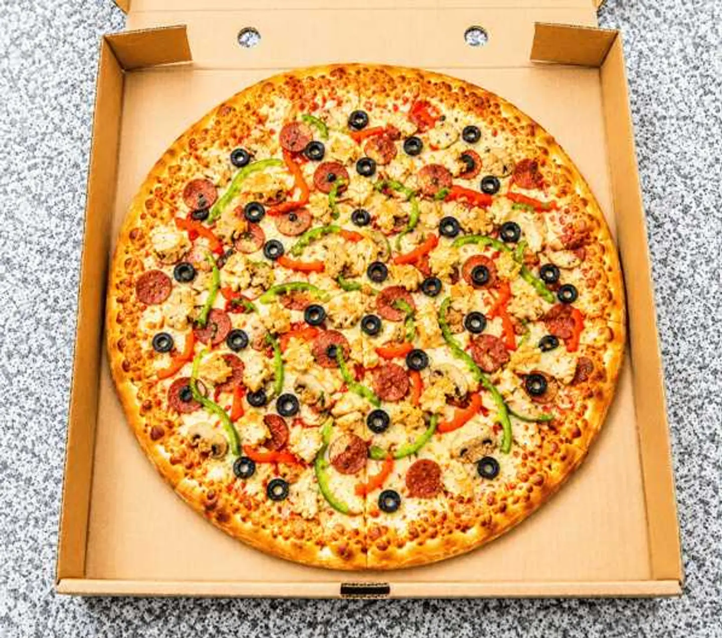 Mixed Veggie Pizza M