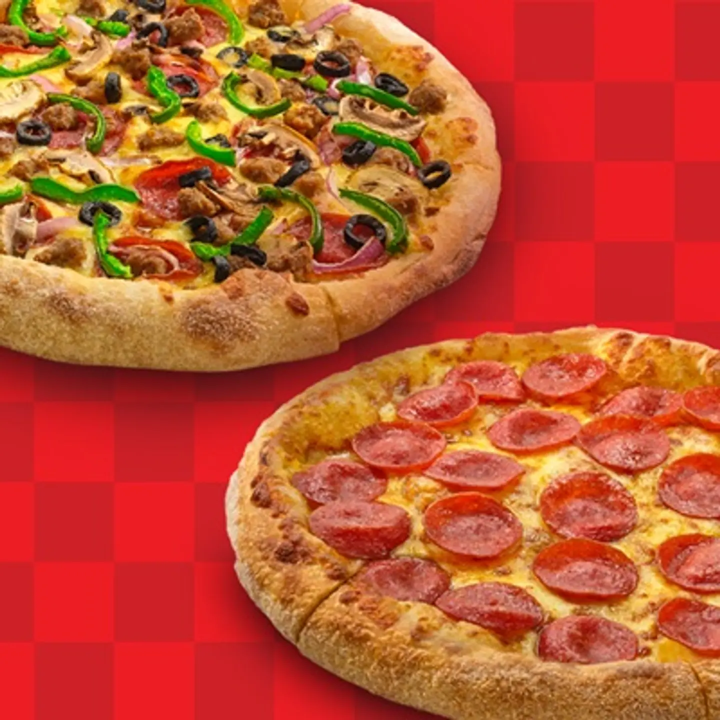 ٢ بيتزا كبيرة بـ ٣٩ ريال للواحدة