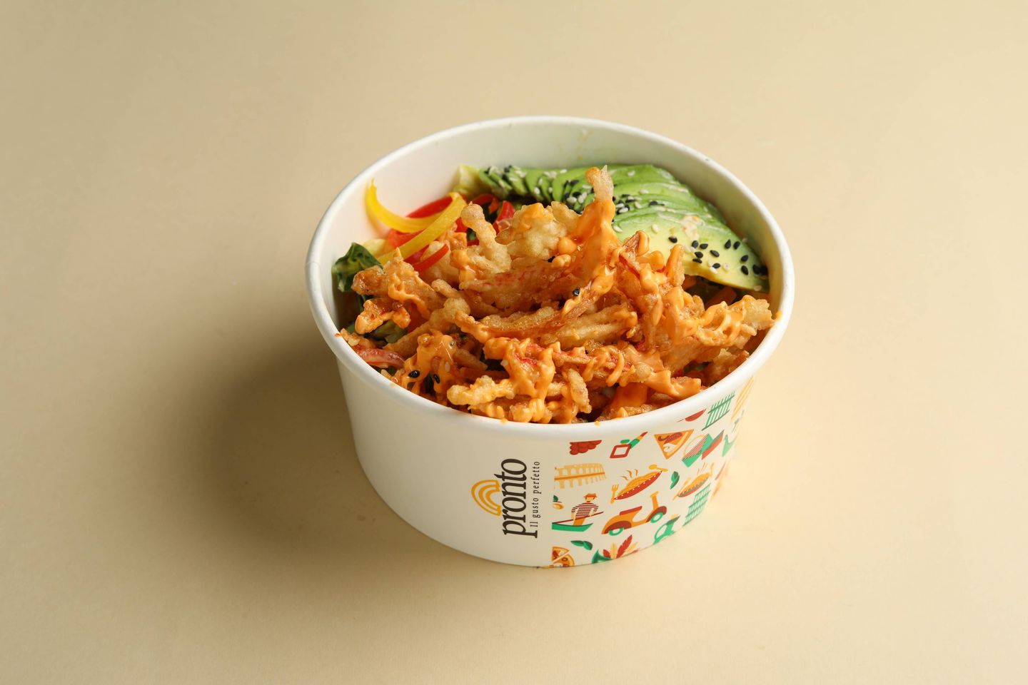Crispy Crab Salad