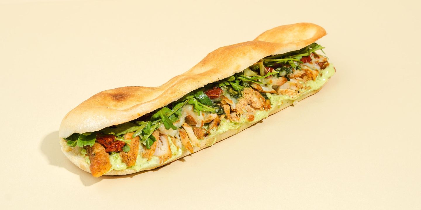 دجاج مع البيستو