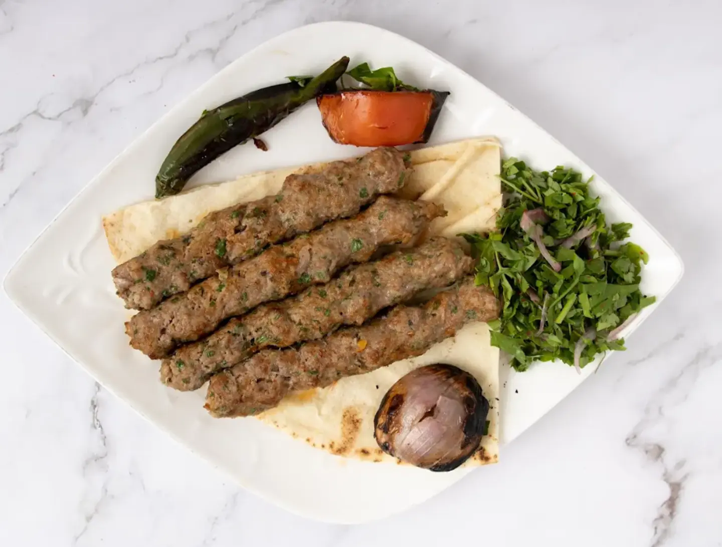 كباب بالفستق