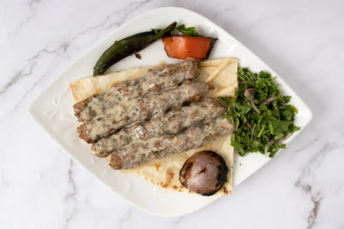 كباب لحم بالجبن