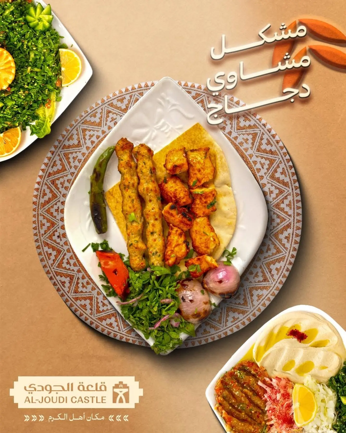 مشكل دجاج صغير