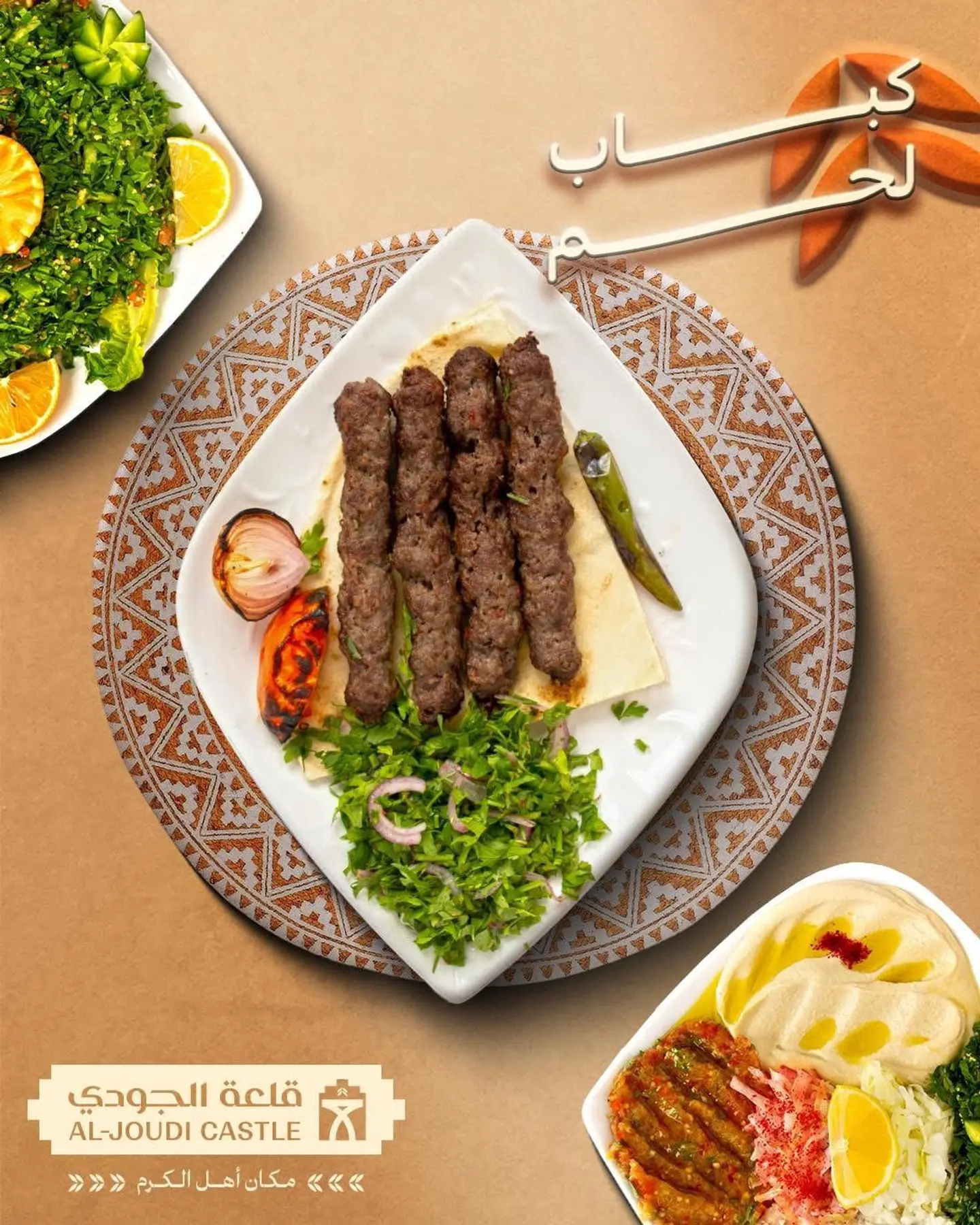 كباب لحم كبير