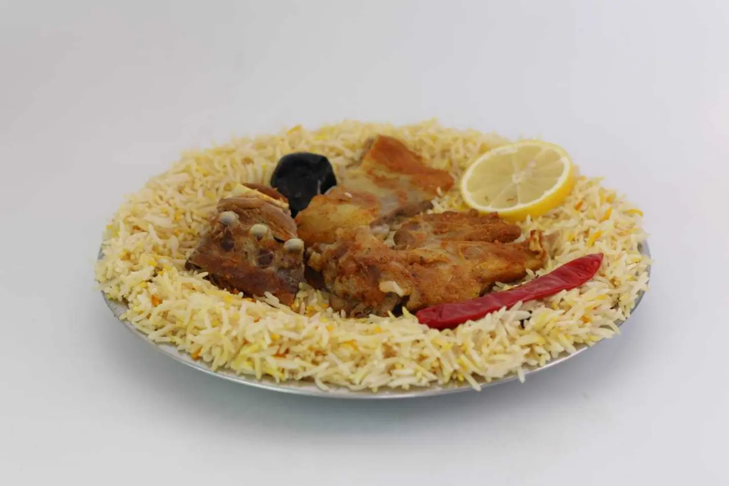 لحم مندي رز مندي