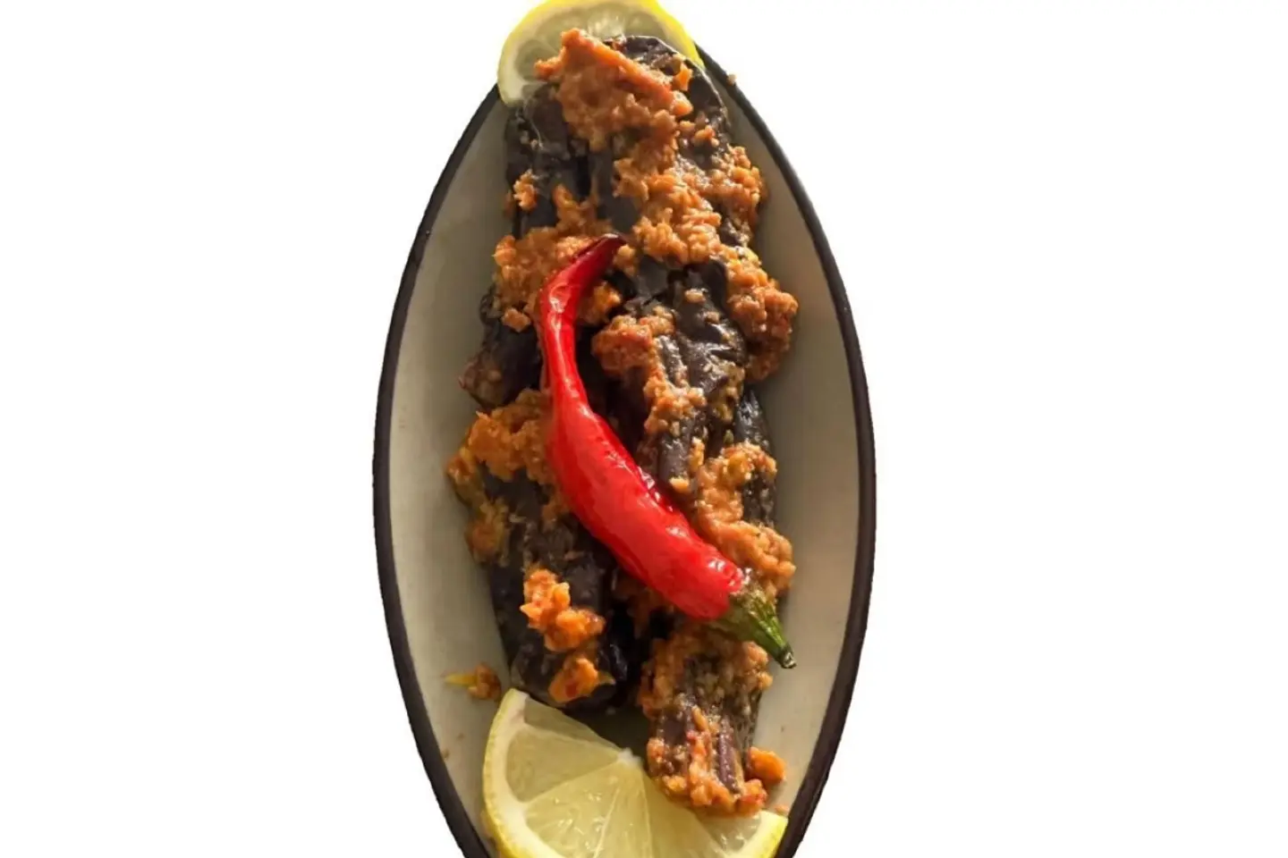 باذنجان بالخلطة