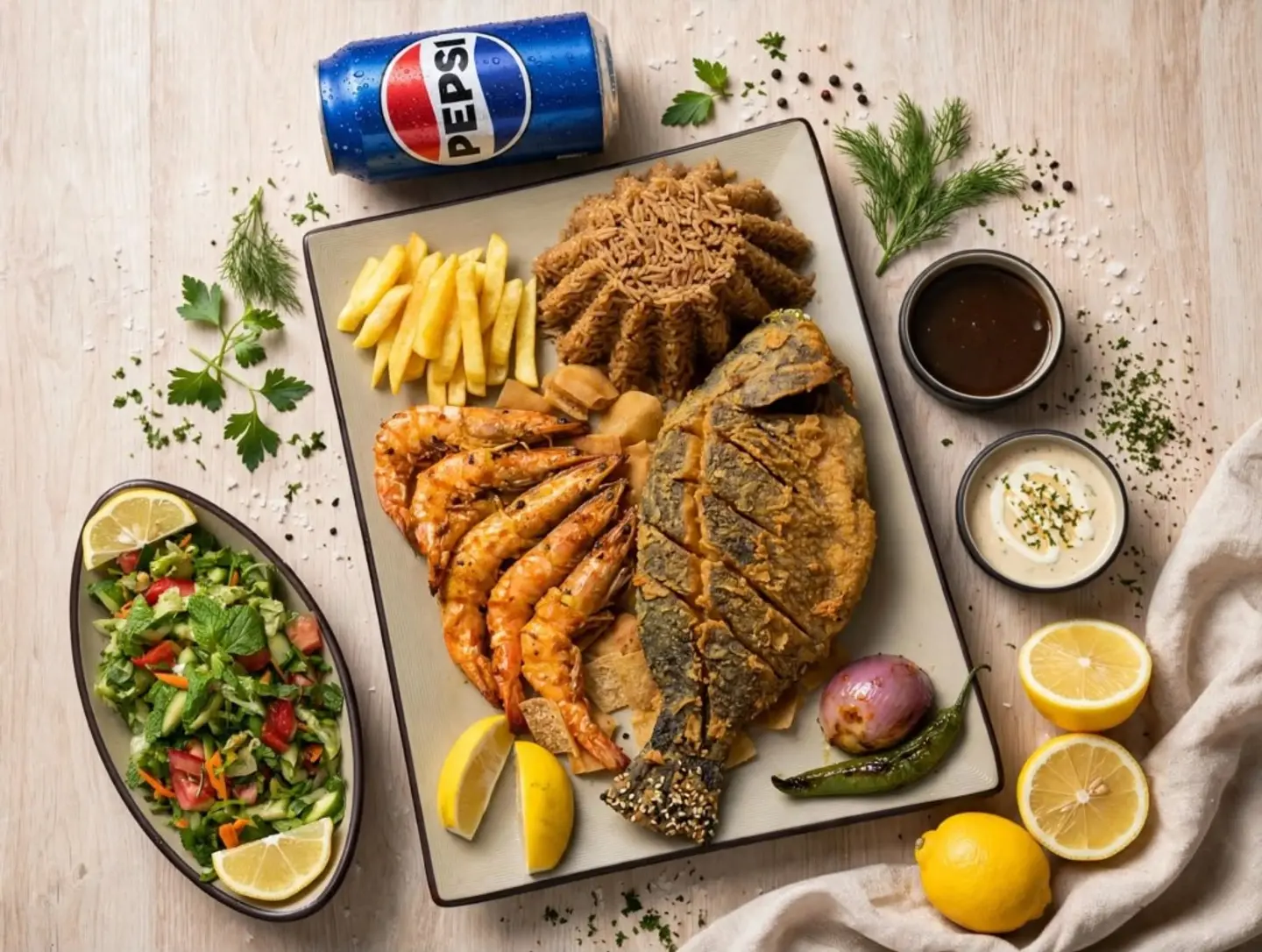 وجبة القبطان الذهبية