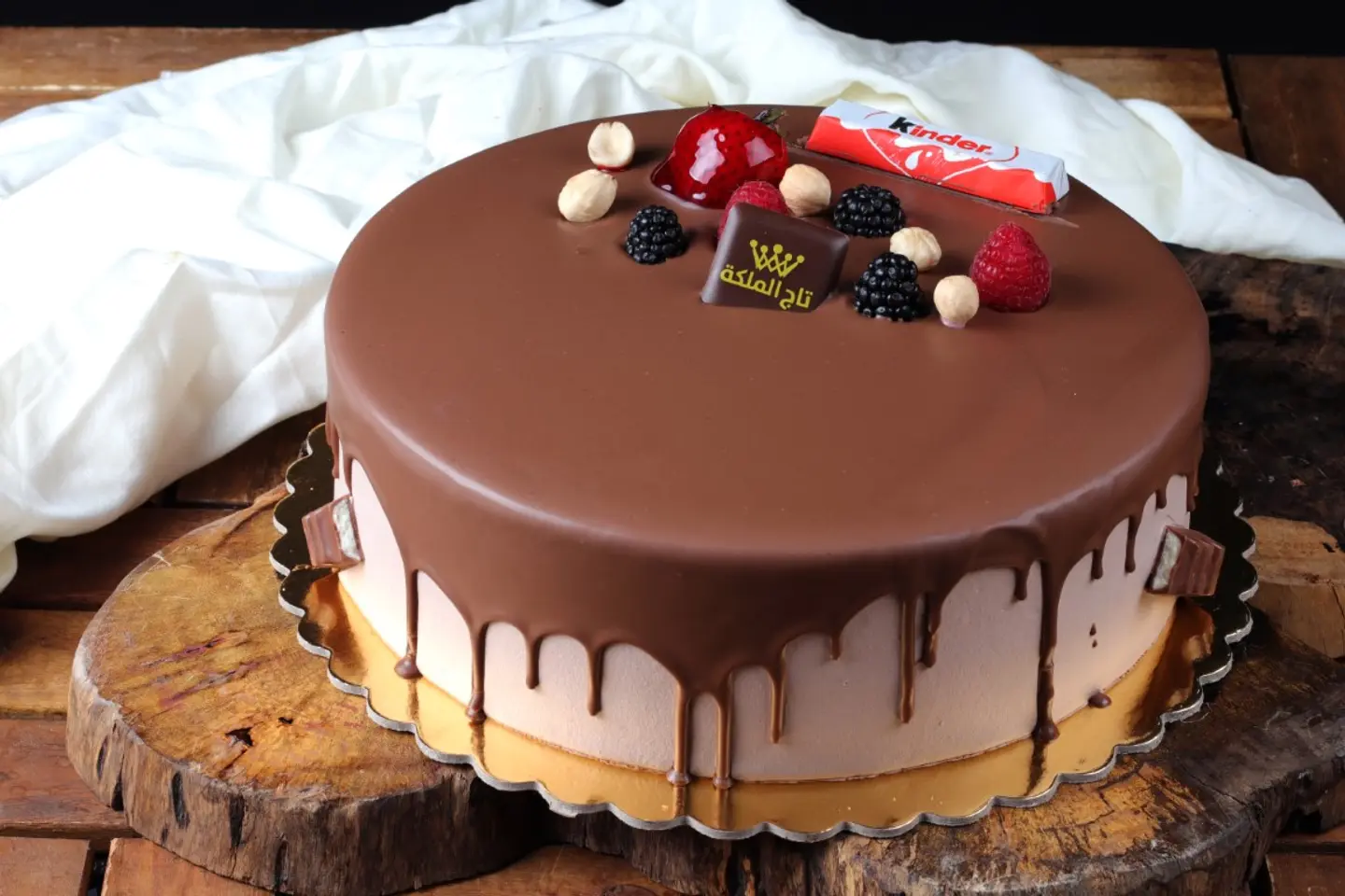 كيكة كيندر صغير