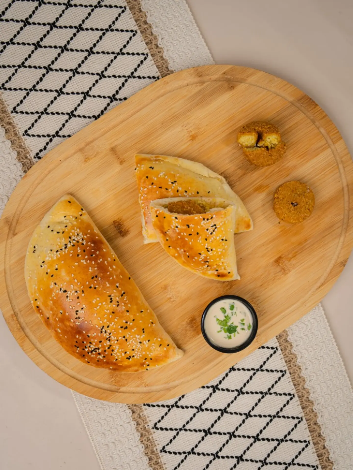 فطيرة فلافل