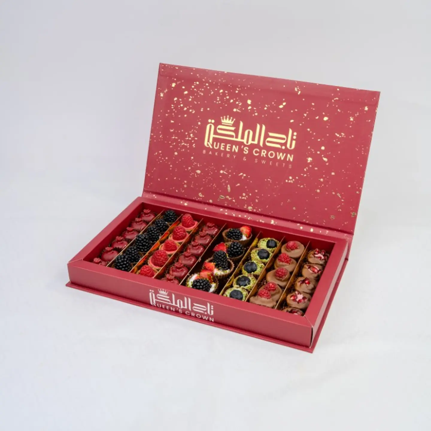 Large Box Chocolate With Fruits