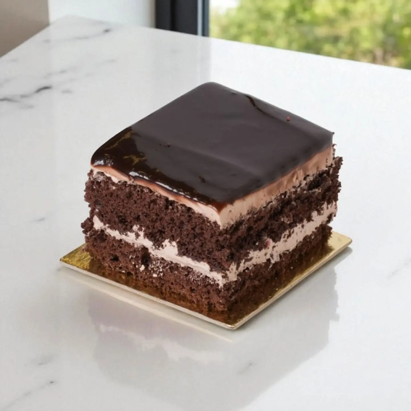 Chocolate Cake Slice