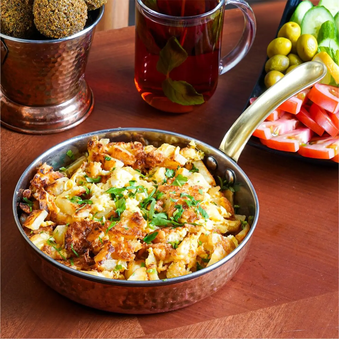 مفركة بطاطا