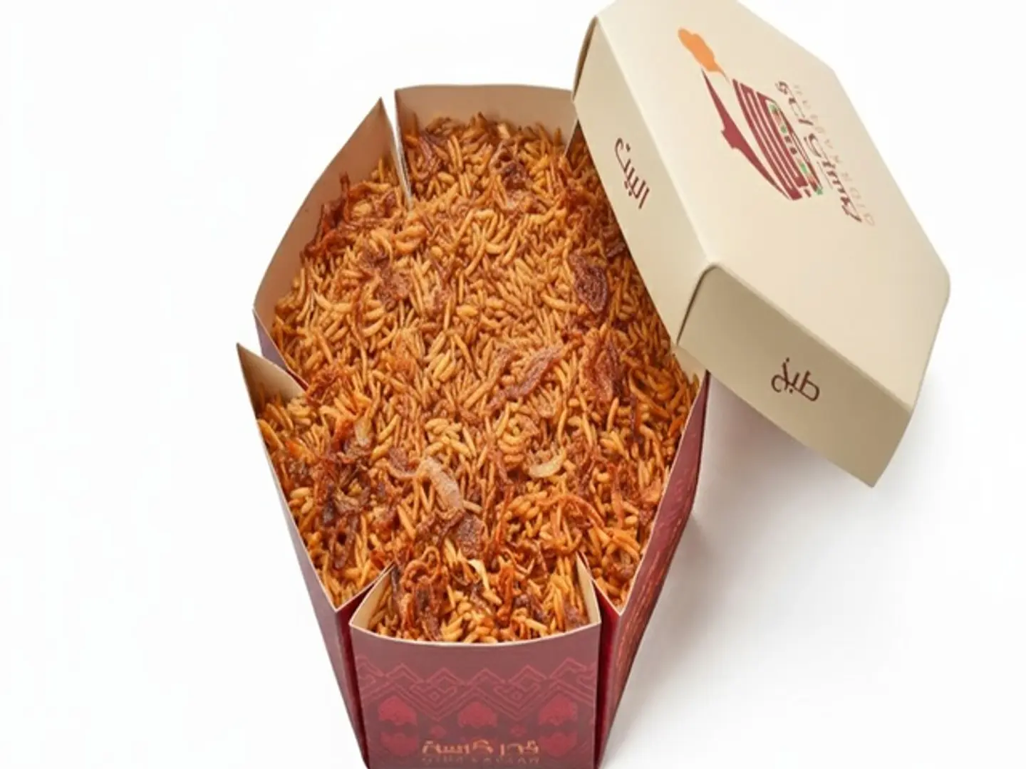 أرز محمر سادة