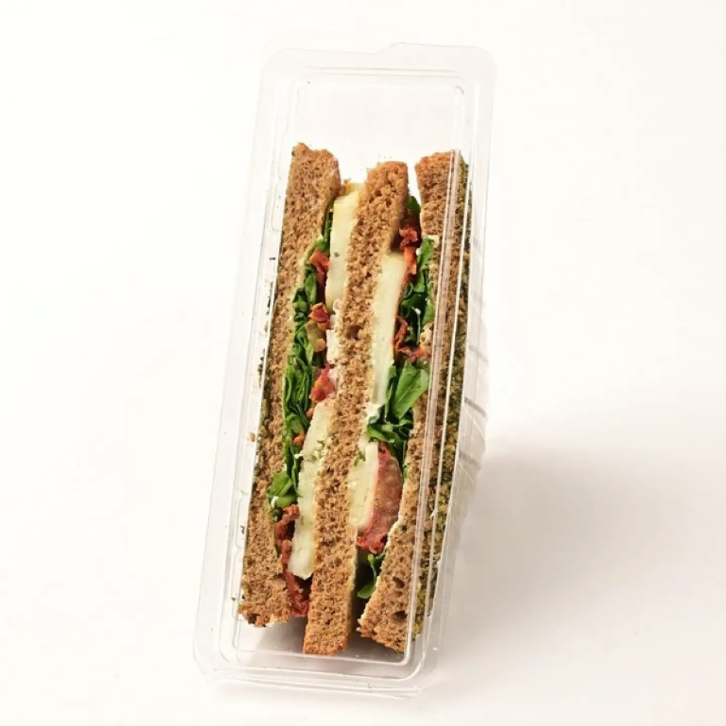 Grilled Halloumi And Zaatar Club Sandwich 7027