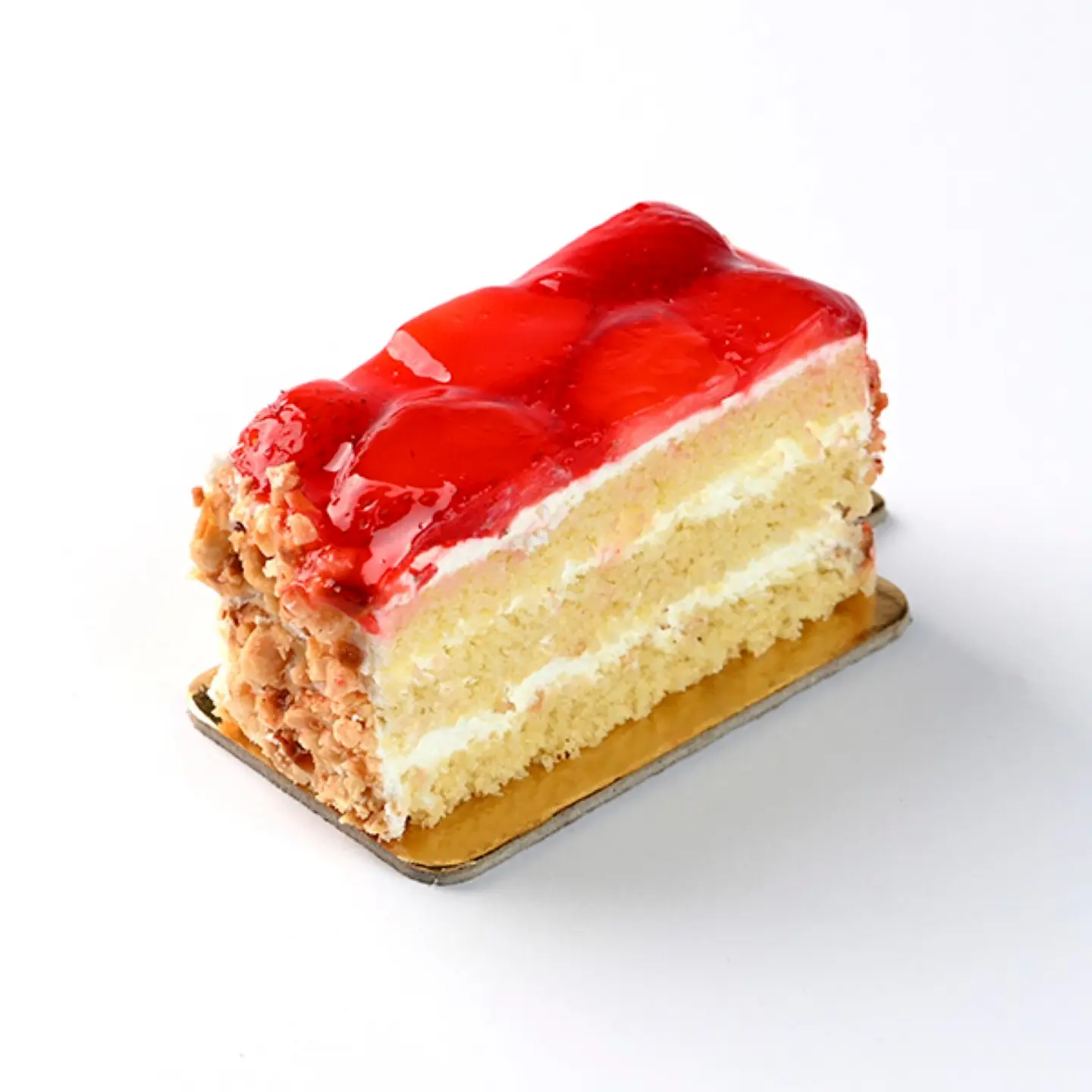 Strawberry Sauce Cake Slice 2625