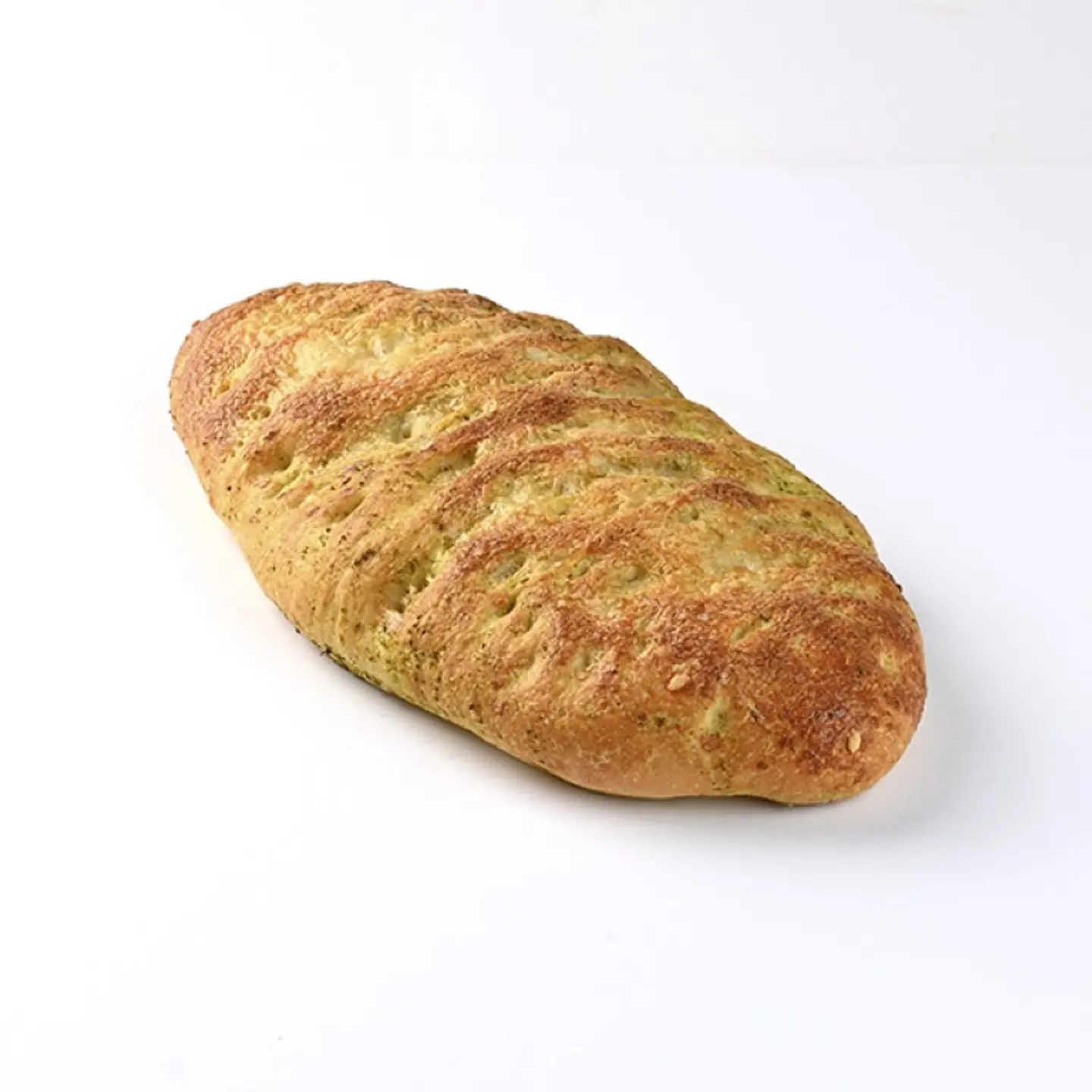 Focaccia Bread With Basil Sauce 2429