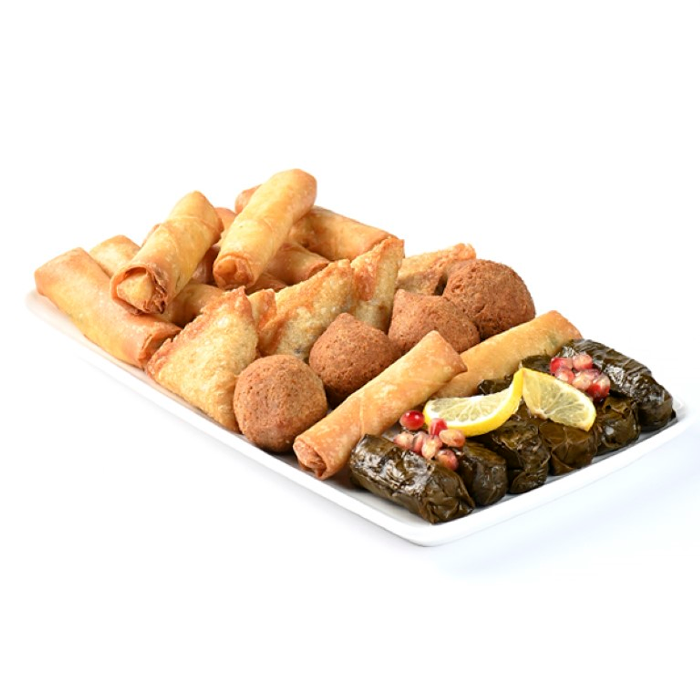 Mixed Fries With Grape Leaves 7922