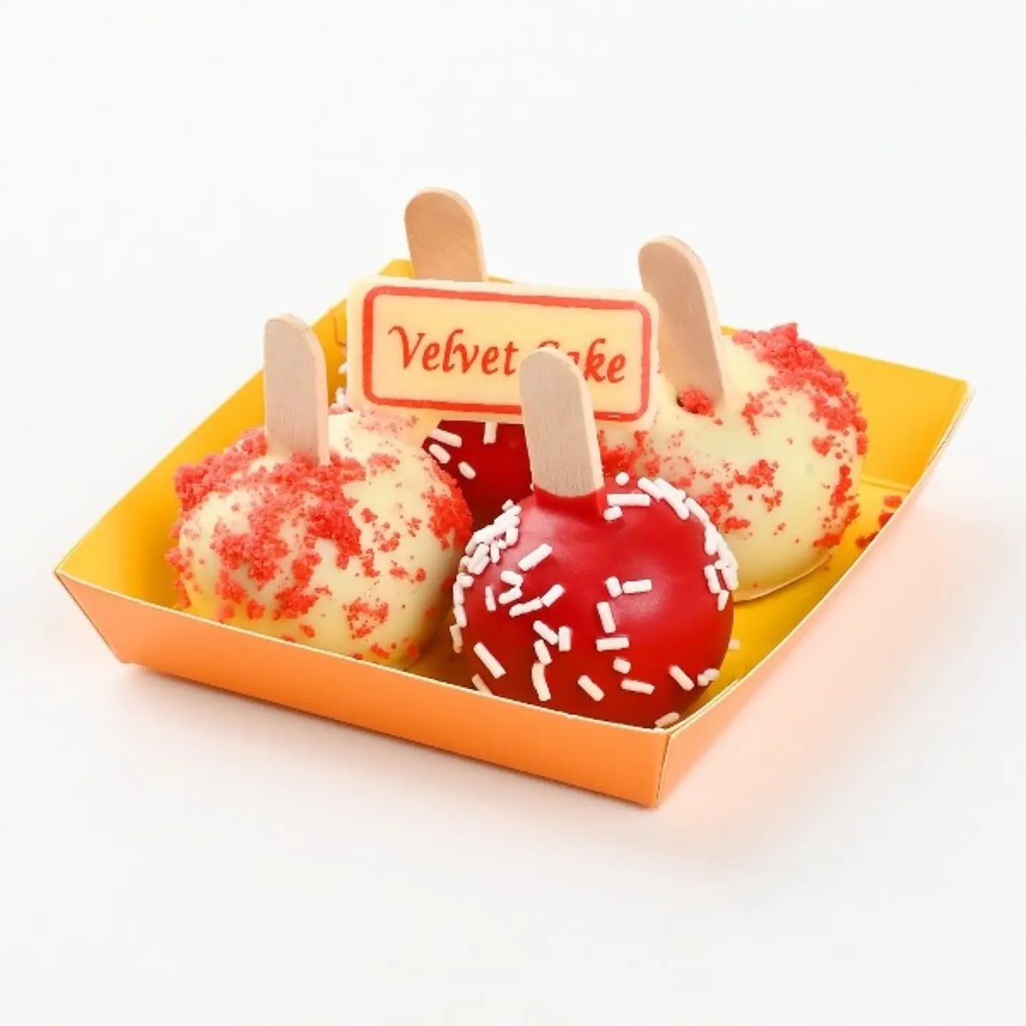 Velvet Lollipop Cake 2376
