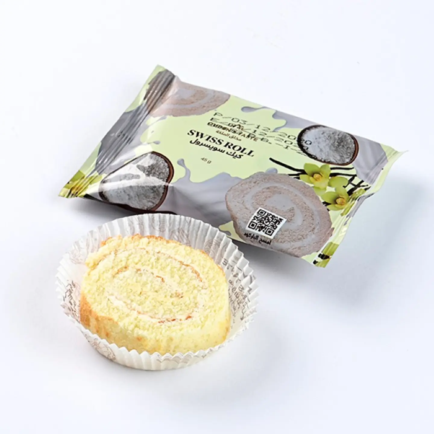 Wrapped Swiss Roll Cake 1180