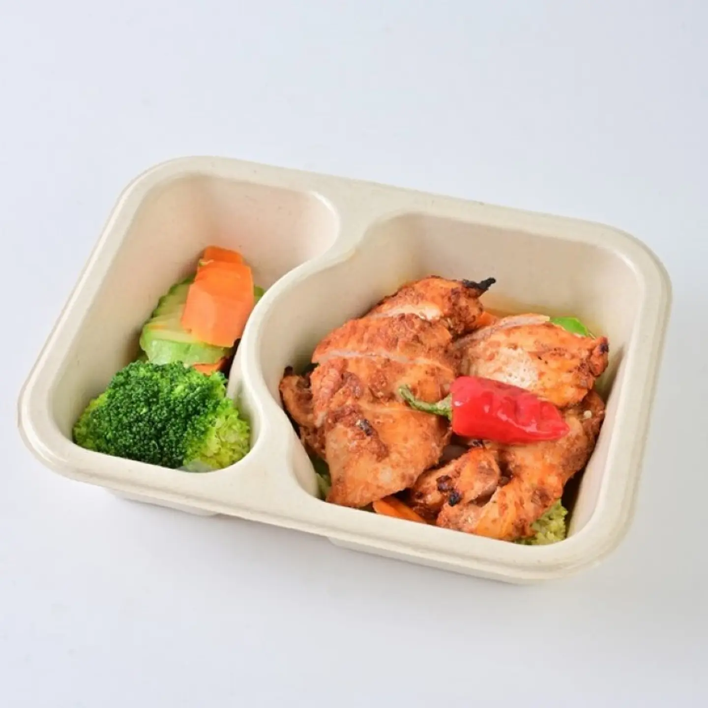 Diet Meal Chicken Breast With Sauteed Vegetables 3752