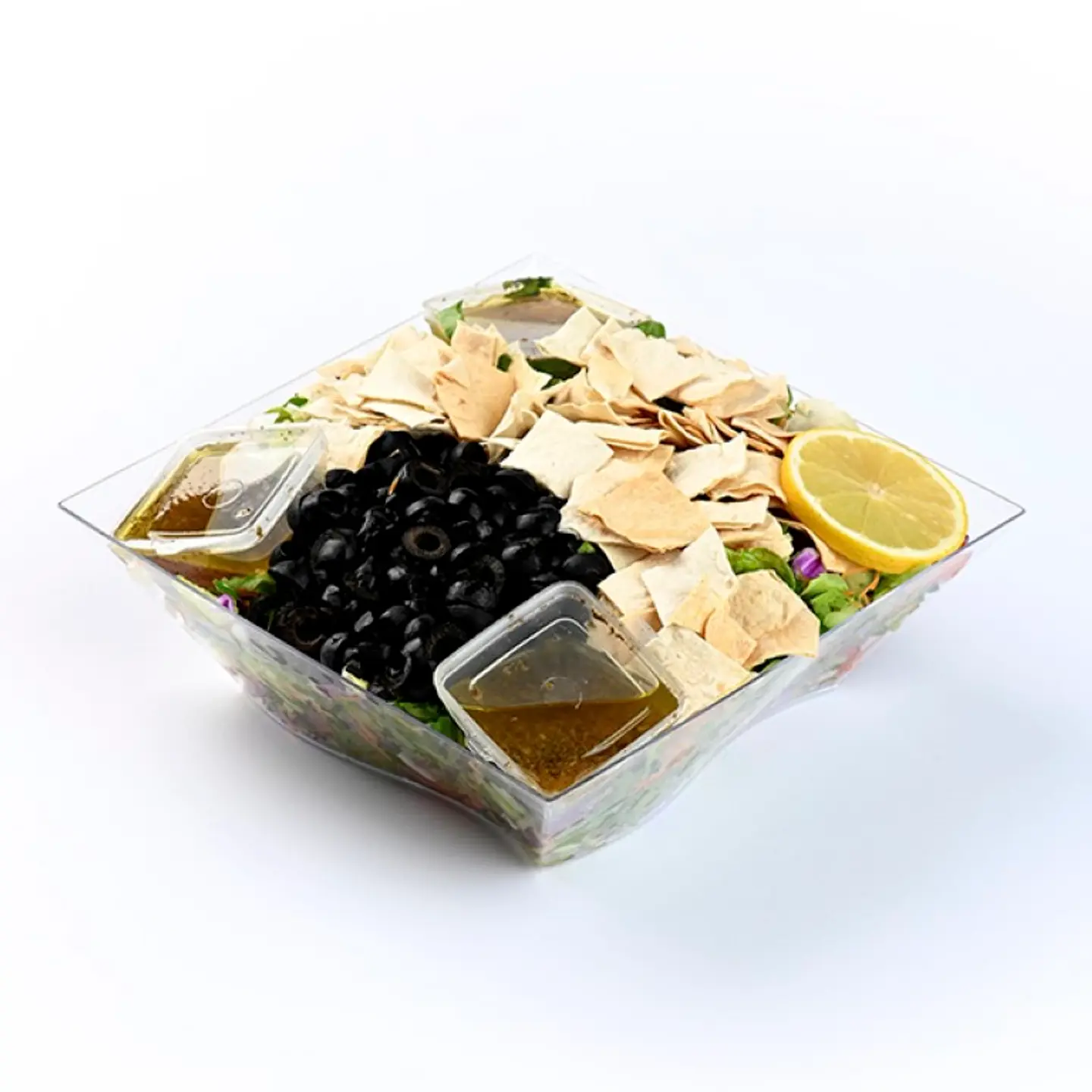 Fattoush Plastic Plate 2903