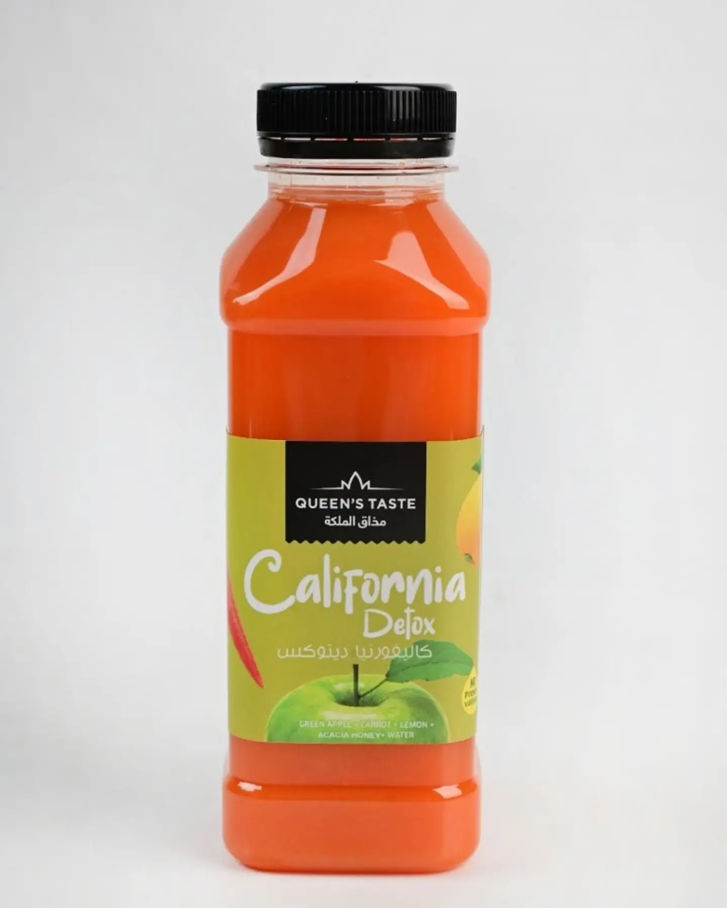 Detox Fruit Juice With Carrot Green Apple And Natural Fiber 1809