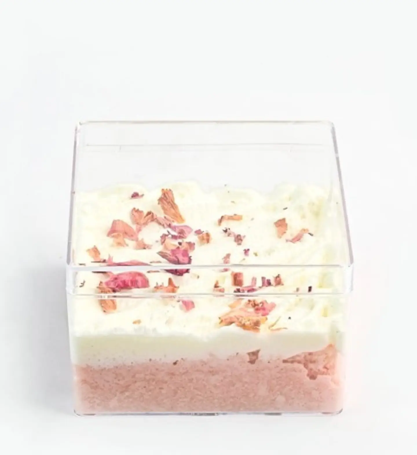 Cream Rose Cake Box 11948