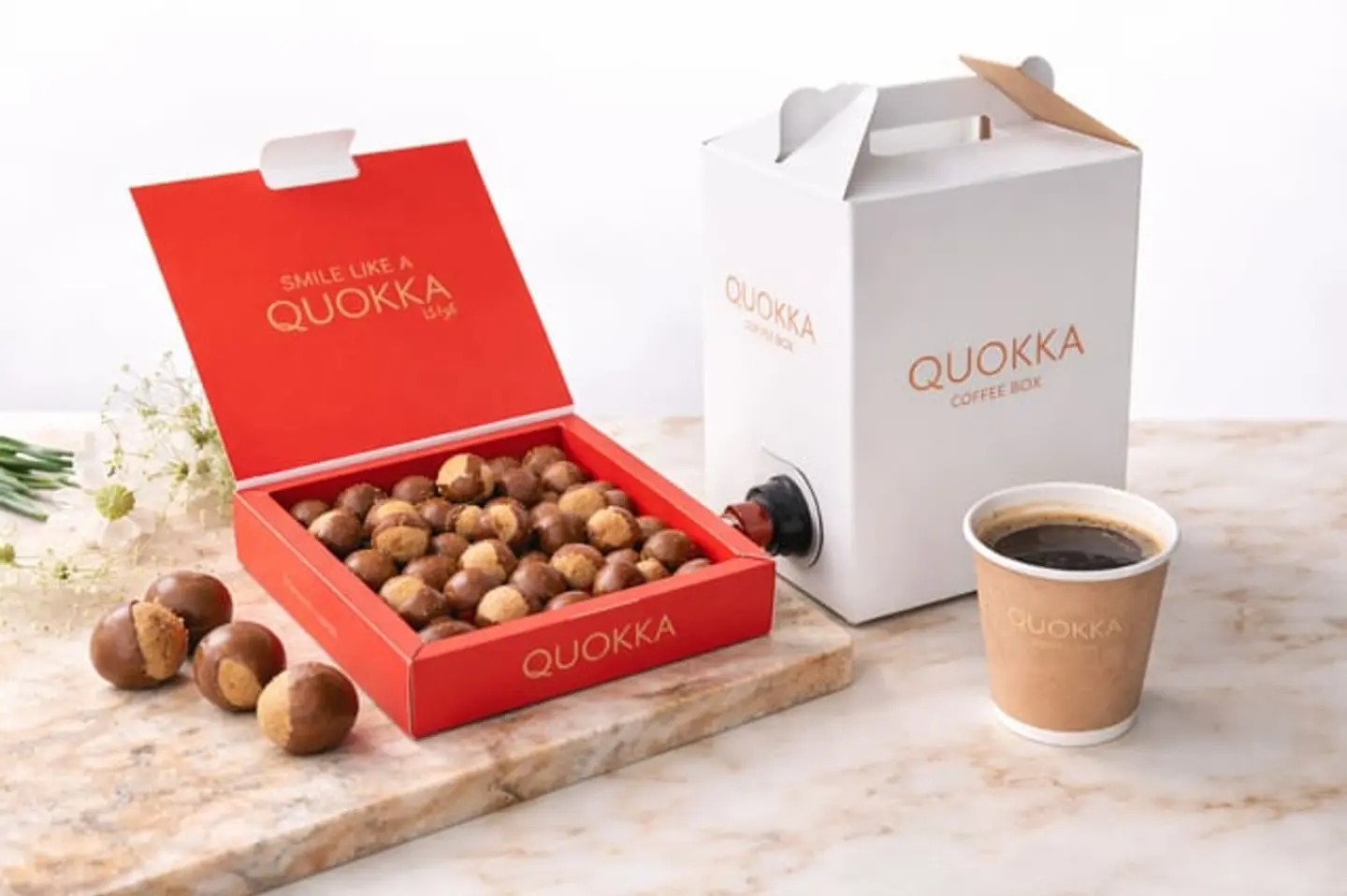 Quokka Bites Catering Box With 2 L Coffee