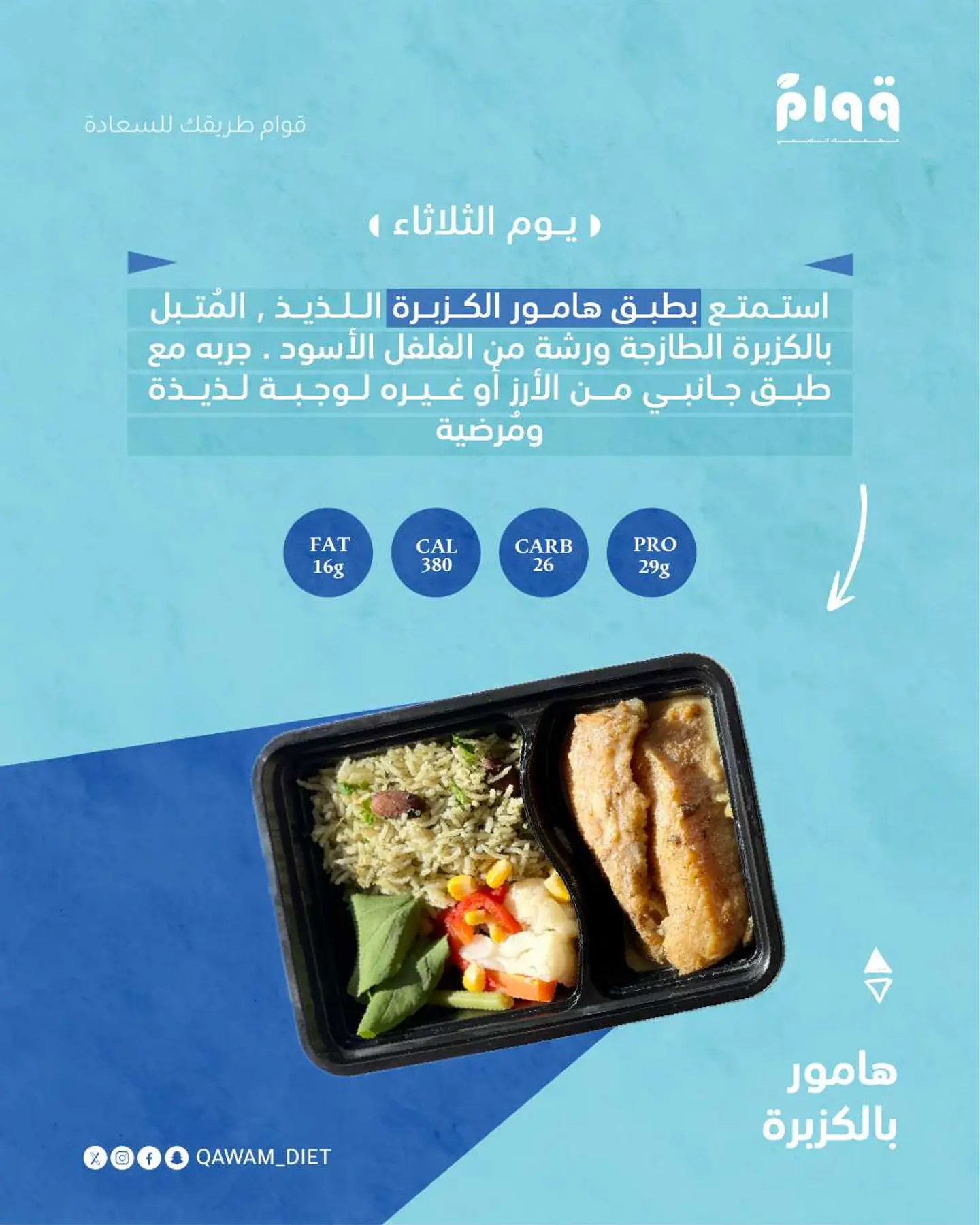 Hamour With Coriander