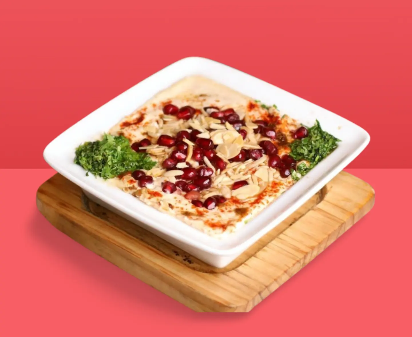 صحن فتة شامية دجاج.