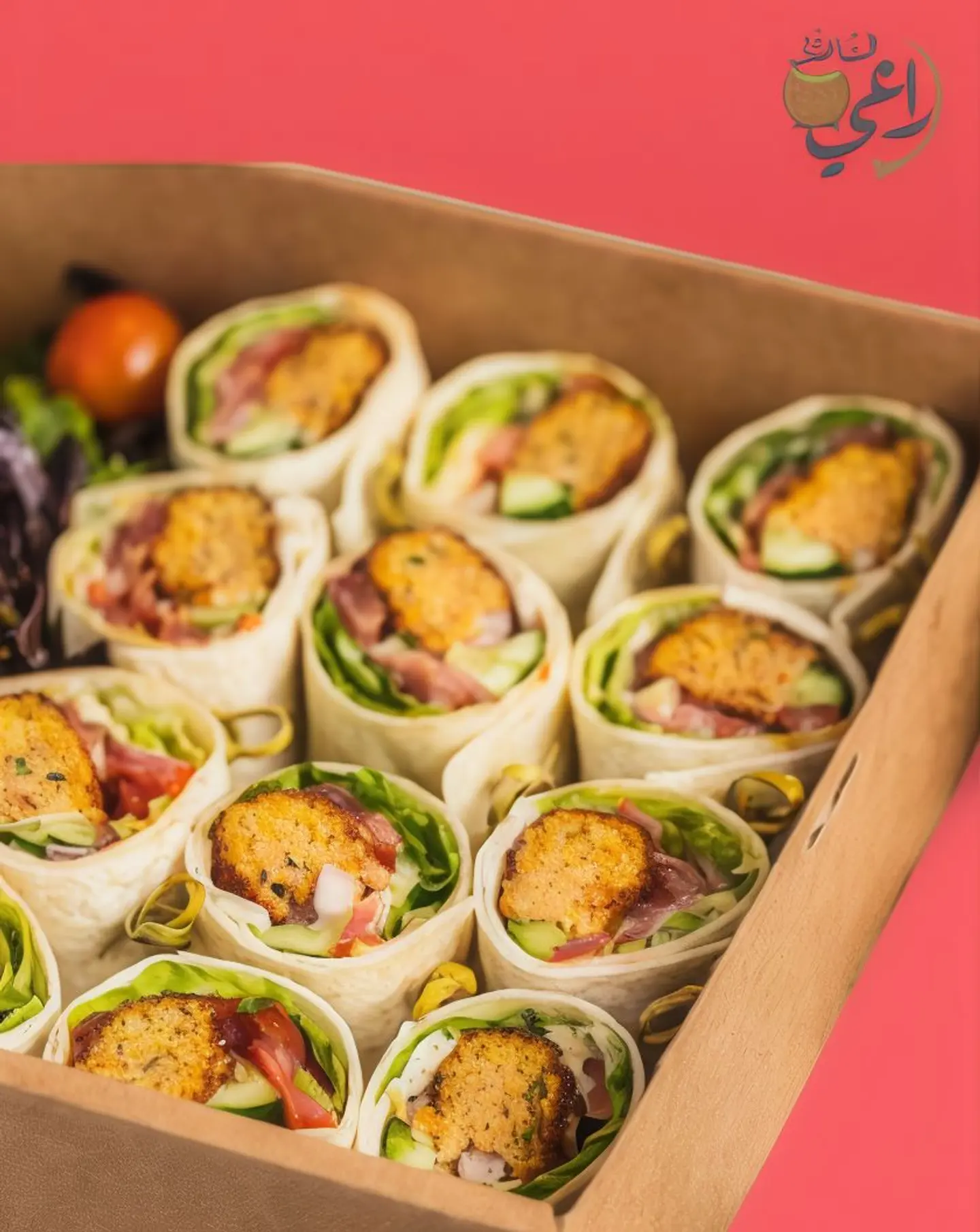 صحن فلافل عربي