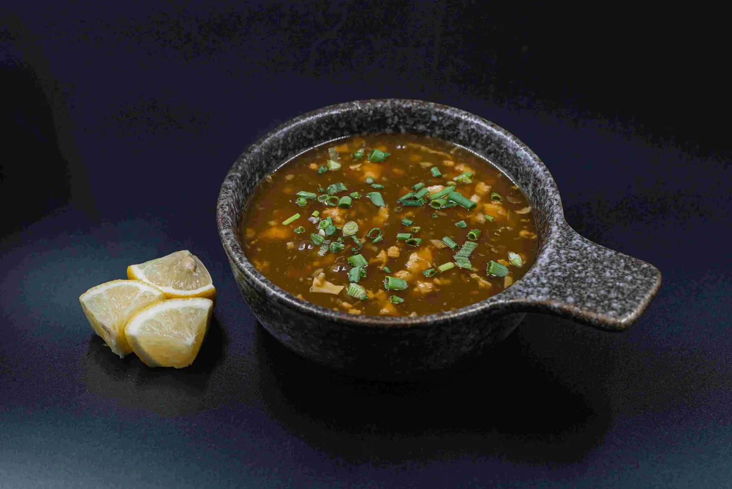 شوربة الدجاج مع الحامض