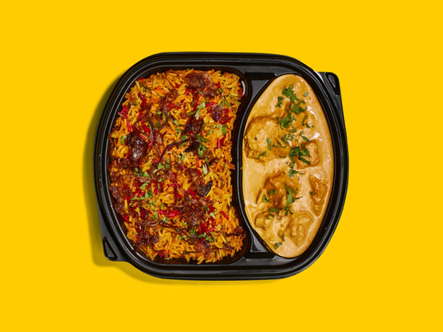 Biryani Rice With Chicken Masala