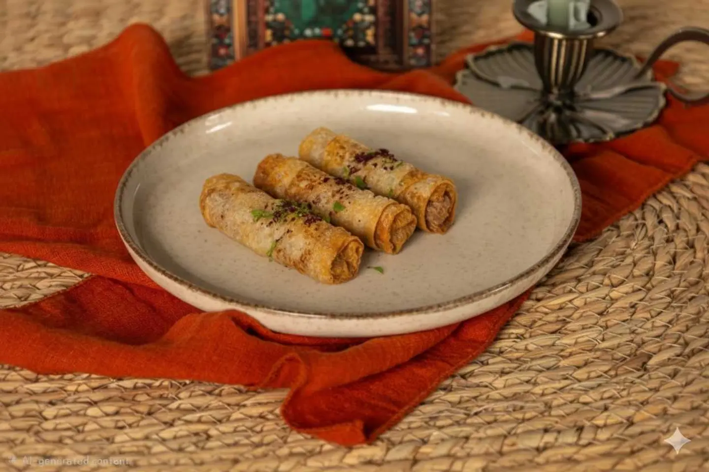 رولات مسخن الدجاج