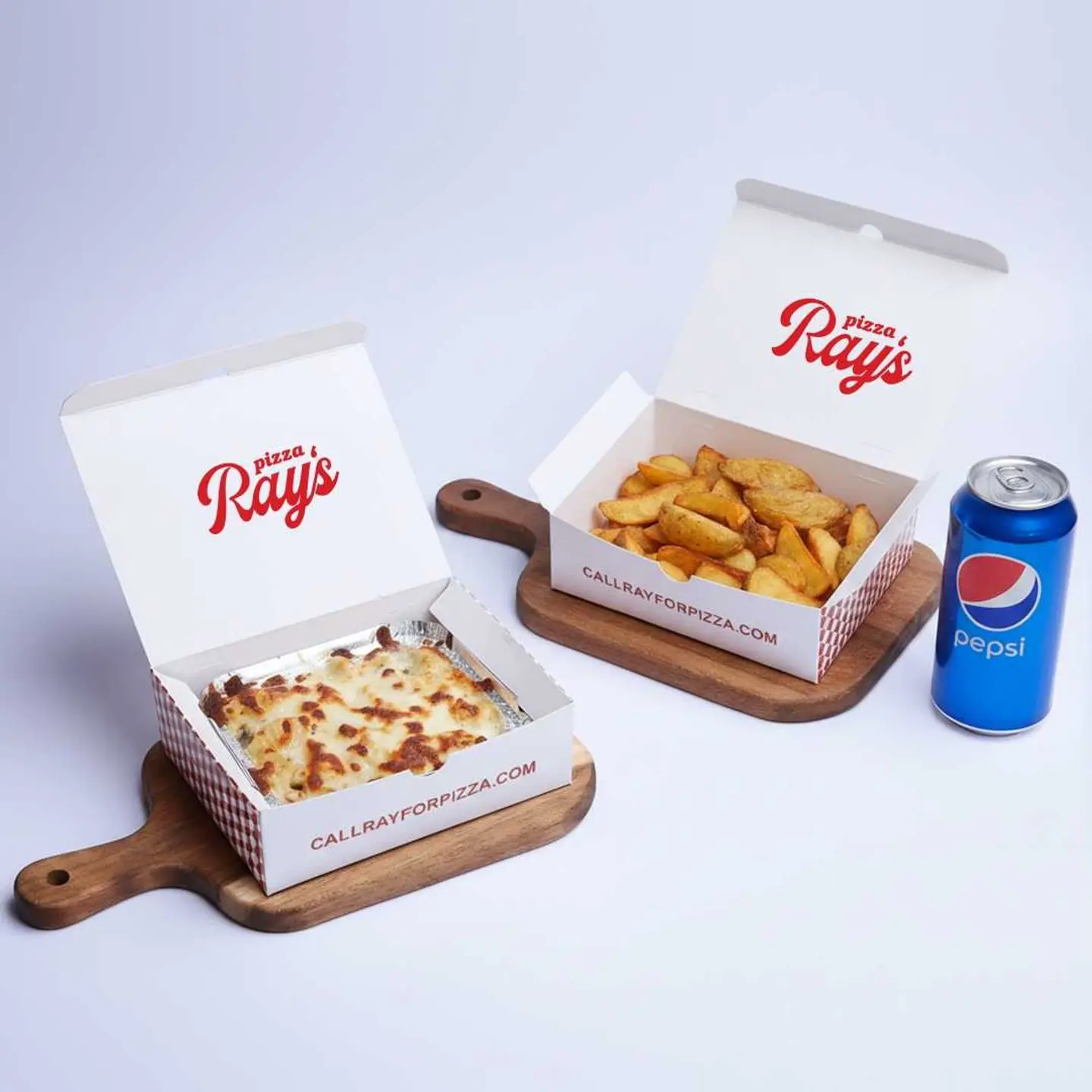 مكرونة كريمية وويدجز مقرمشة كومبو